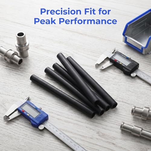 VICASKY 4pcs Replacement Air Hose for Milking Machine Accessories Compatible with Goat Milking Machines Flexible Food Grade Hose for Efficient Dairy Farming