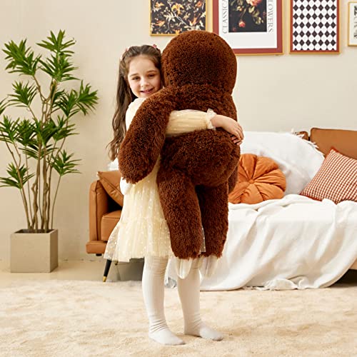 IKASA Giant Sloth Stuffed Animal Hanging Three Toed 30" Plush Toy,Large Big Jumbo Soft Toys,Huge Size Cute Fluffy Plushy Plushie,Gifts for Kids - style: Sloth
