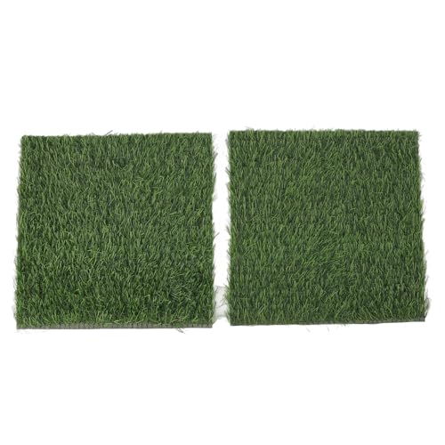 AYNEFY Pads Washable Thicken Artificia Grass Nesting Box Liners Reusable Hens Bedding Artificial Grass Rug Carpet Fake Synthetic Turf Mat for Chicken Coop 6 Pack Chicken Nesting