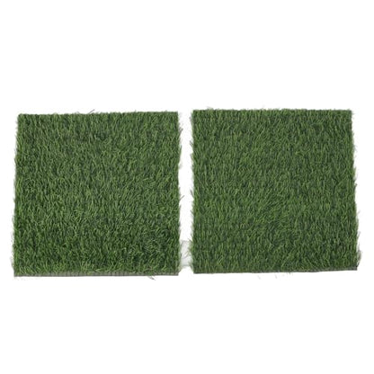 AYNEFY Pads Washable Thicken Artificia Grass Nesting Box Liners Reusable Hens Bedding Artificial Grass Rug Carpet Fake Synthetic Turf Mat for Chicken Coop 6 Pack Chicken Nesting