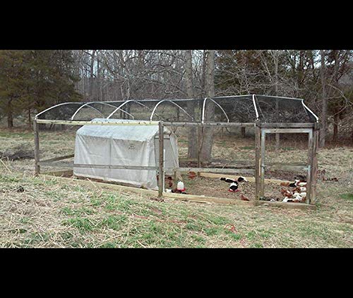 Fencer Wire 20 Gauge Black Vinyl Coated Poultry Hex Netting with 1 inch Mesh (4 ft. x 150 ft.) - size: 4 ft. x 150 ft.