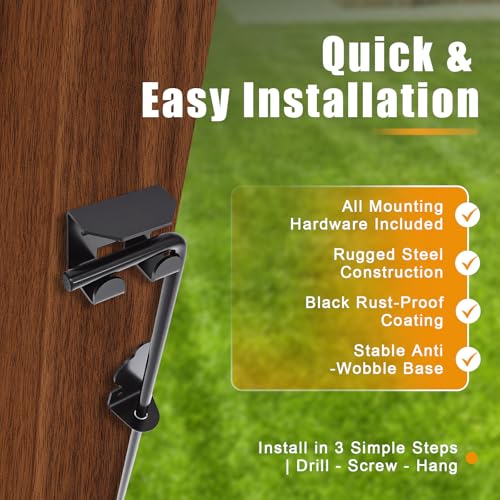 36" Gate Drop Rod for Double Gate,Heavy Duty Cane Bolt Drop Rod Hardware Ground Latch for Wooden Fences,Rust-Resistant Galvanized Steel Chain Link Fence Gate Latch - size: 36" (2 PACK)