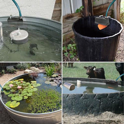 Water Trough Float Valve for Stock Tank,Water Tank Float Valve Level Control for Pond Farm Livestock Cattle Goat Horse Swimming Pool, Autofill Livestock Waterer - style: Stock Tank Float Valve-1PCS