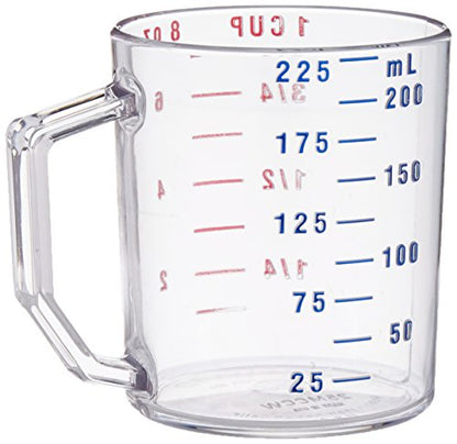 Cambro Measure Cup 1 Cup Clear (25MCCW135) - size: 1 cup