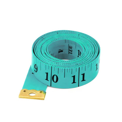 Soft Tape Pack of 3 Measure Dual Scale Standard & Metric Measurements Tape Scale Body Measuring Tape for Weight Loss Tailor Craft Ruler 60 Inches (White+Pink +Green) - color: White+Pink +Green