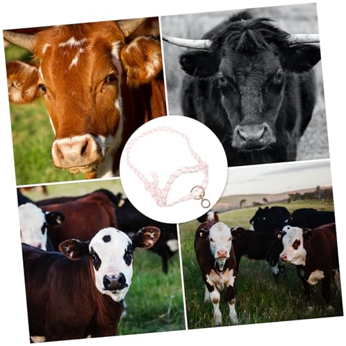 YARNOW Rope Cattle Halter Newborn Calf Halter Horse Bitless Bridle Livestock Traction Equipment