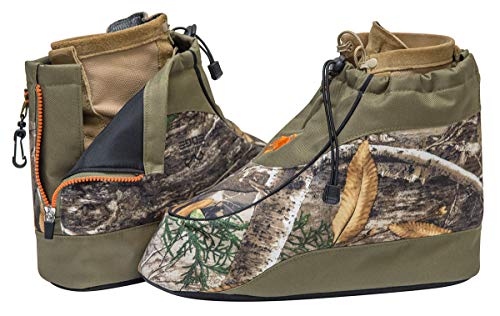 ArcticShield Over The Boot Insulators for Hunting, Fishing & Outdoors - color: Realtree Edge, size: Large (10-11)