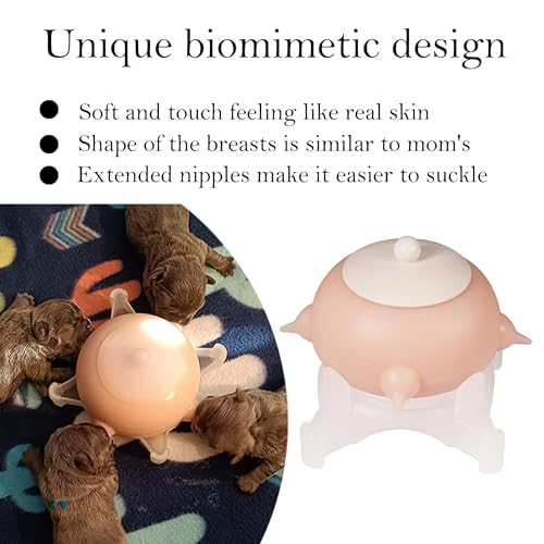 Doggiema Puppy Milk Feeder Nipple Puppy Bottle Puppy's Feeder Dongdong pet Mini Puppy 150ml - size: S Size(Kitten/Mini Puppy)