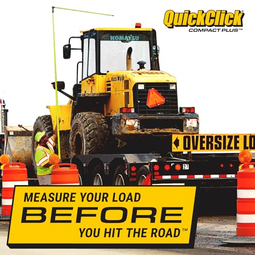 Quickclick Compact Plus Load Height Measuring Stick - Measures Up to 15 Feet - Measure Your Load Before You Hit The Road™ - size: Compact Plus - Measures Up To 15'