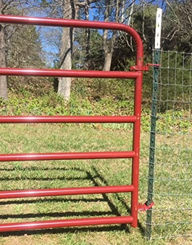 T-Post Hinge Pins - Hang Gate - Made in USA - Fully Patented (Please Don't Buy knockoffs), Easy, Cost-Effective Alternative. Fully Patented and Made in America.