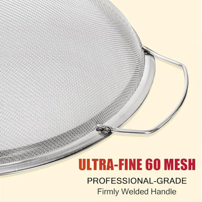 Fine Mesh Paint Strainer 60 Mesh Stainless Steel Paint Filter Emulsion Honey Funnel Filter Cover Fits 5 Gallon Paint Bucket Filter Tool Insert Strains (2 pcs) - size: 2 pcs