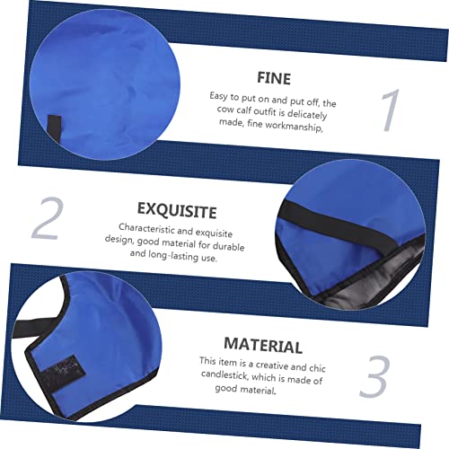 Toddmomy 1pc Calf Coat Thickened Warm Vest for Cold Weather Easy to Wear Windproof and for Calves for Daily Use