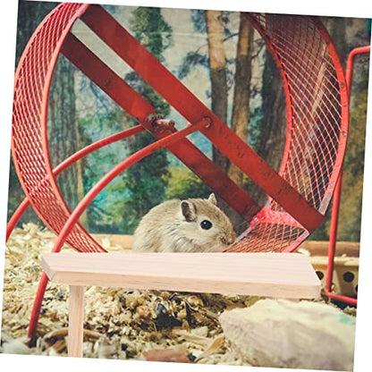 BESPORTBLE Wooden Small Pet Platform for Chickens Multi-Purpose Resting Spot Safe Wooden Material for Guinea Pigs and Small Pets Private Space for Rest and Play