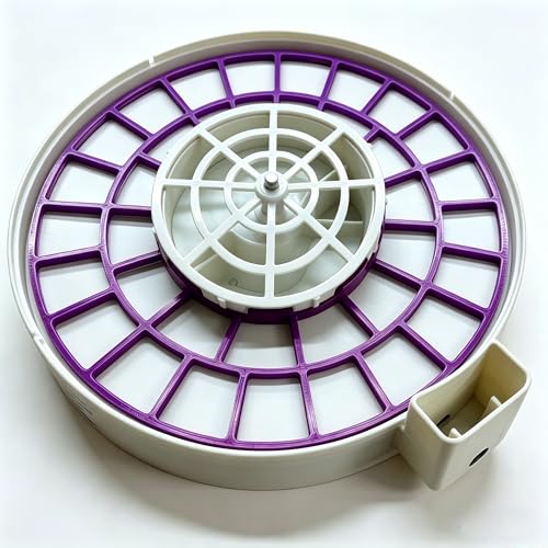 Quail Egg Turner Accessory for Kebonnix incubators – Holds 35 Quail Eggs, Automatic Rotating Tray Replacement (Red) - color: Red