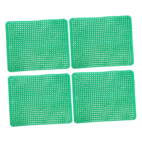 4pcs Chicken Nesting Box Pads: Washable Nest Box Liners Mats for Chicken Coop- Hen Bedding for Garden Lawn Indoor and Outdoor
