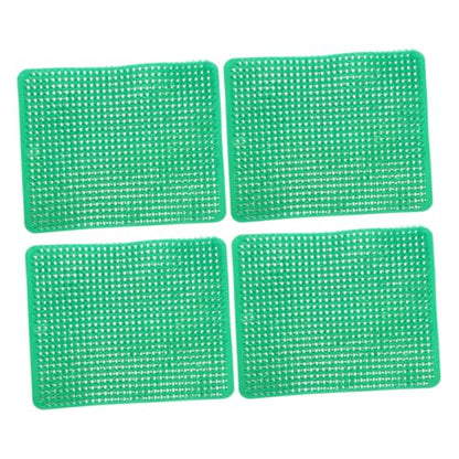 4pcs Chicken Nesting Box Pads: Washable Nest Box Liners Mats for Chicken Coop- Hen Bedding for Garden Lawn Indoor and Outdoor
