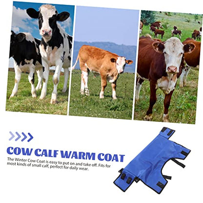 Toddmomy 1pc Calf Coat Thickened Warm Vest for Cold Weather Easy to Wear Windproof and for Calves for Daily Use