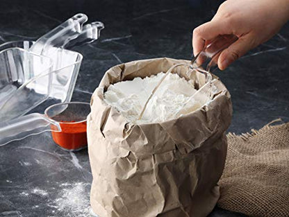 New Star Foodservice Commercial Grade Polycarbonate Plastic Utility Ice Scoop, Clear, 64 oz - color: Clear, size: 64 oz.