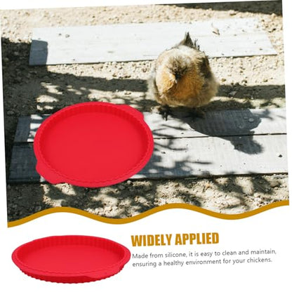 BESPORTBLE Silicone Chicken Nesting Box Pad Washable Egg-Laying Pad Coop Bedding Liner Chicken Accessory Nesting Mats for Hens