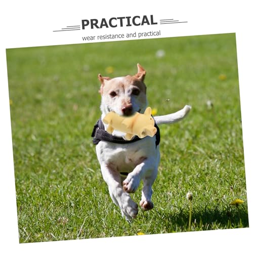 Latex Pig Dog Chew for Puppies Dogs Interactive Molar Teething Indoor Cage Use Safe Squeaky Pet Plaything for Exercise and Bite Resistance