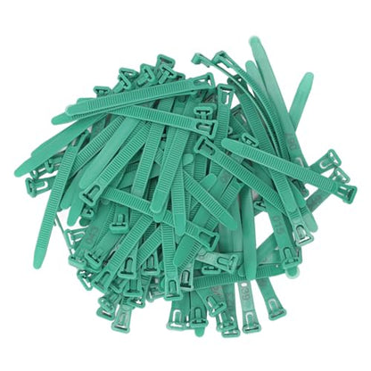 Tissting 1-100 Numbered Poultry Leg Bands, Reusable Chicken ID Rings for Ducks Chicks Geese Pigeons Easy Identification Tracking Management (Green) - color: Green