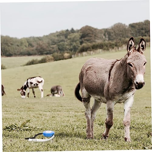 COHEALI Goat Measuring Tape Animal Weight Measuring Tape Acrylic Durable Pig Cattle Body Waist Measurement Tool Portable 2.95 Inch Blue