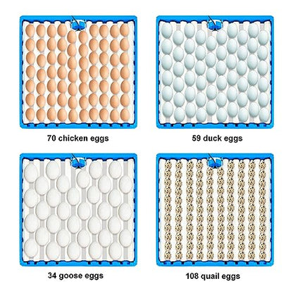 13 Tubes Egg Tray Automatic Roller Egg Tray Turner Plastic Egg Tray for Incubator