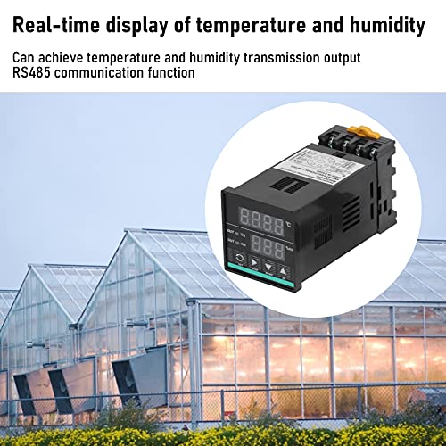 Temperature Humidity Controller, Digital Smart Monitor, AC85 - 265V - Sensors, Wide Measuring Range, Industrial Use