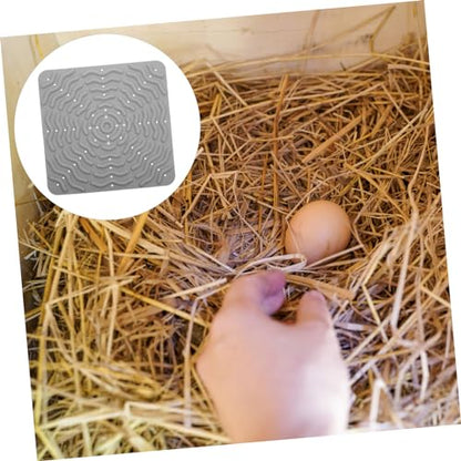 SUPVOX Breathable Nesting Box Liners Chicken Egg Protection Mats Non-Slip Easy to Maintain