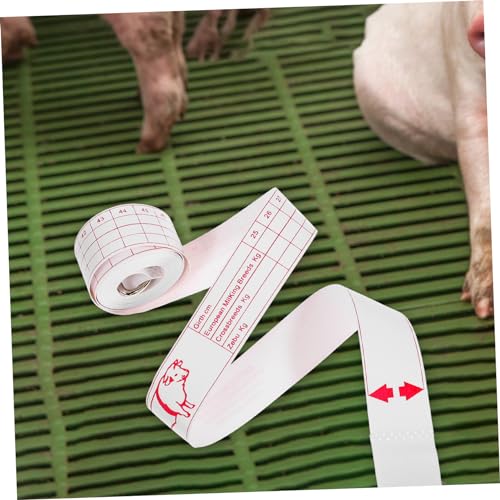 UPKOCH Weight Measuring Tape for Cattle Pigs Compact Portable Measuring Tool for Animal Body Measurements for Livestock Weight Assessment