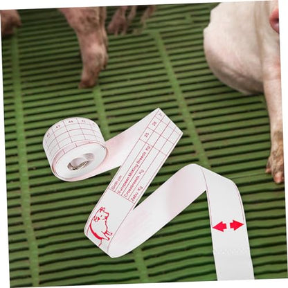 UPKOCH Weight Measuring Tape for Cattle Pigs Compact Portable Measuring Tool for Animal Body Measurements for Livestock Weight Assessment