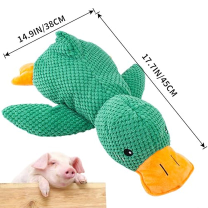 Pig Toy - Toys for Pigs, Duck Squeaky Pig Toy - Calming Duck Toys for Mini Pigs, Interactive Pig Chew Plush Enrichment Ducks for Pet Pigs Supplies to Keep Them Busy
