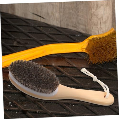 Durable Horse Grooming Brush with Ergonomic Design Soft Bristles for Gentle Grooming Portable Horse Fur Cleaner and Tail Comb for Daily Cattle and Horse Care