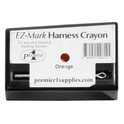 Premier 1 EZ-Mark Harness Crayons for Sheep & Goat Marking Harness (Orange Crayon) - style: Orange Crayon