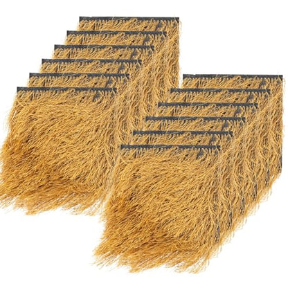 Washable Chicken Nesting Pads, 12 Pcs 12X12 Liners, Artificial Straw Nest Box Bedding, Cuttable, Reusable For Hens, Ducks, Rabbits