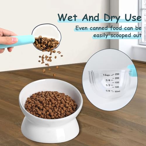 Dog food measuring scoop 1cup,cat food scoop, Pet food scoop,cat spoons for wet food.Accurate measurement,Also can be used for rice, flour, soybean and other kinds of grain., B1PC