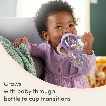NUK Replacement Silicone Spout for Select NUK Cups, Spill-Proof, Soft Spout, Dishwasher-Safe, BPA-Free, Clear, Pack of 1