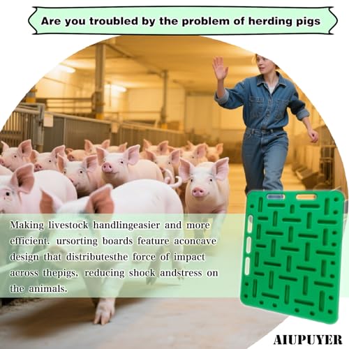 Thickened Animal Guide Panel, Livestock Sorting Panel Hog Panels Cattle Prod Livestock Sorting Paddle and Panel, for Pig Hog Cattle Cow Sheep Goat - size: 97CM-1