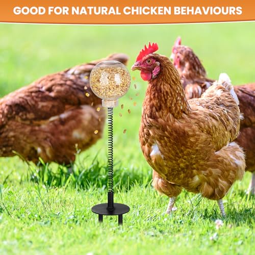 Peck Toy, Interactive Slow Feed Release Toy for Your Flock, Chicken Slow Feeder Boredom Busting Fun Maintain Your Hens Entertained(1 Pack) - size: 1 Count (Pack of 1)