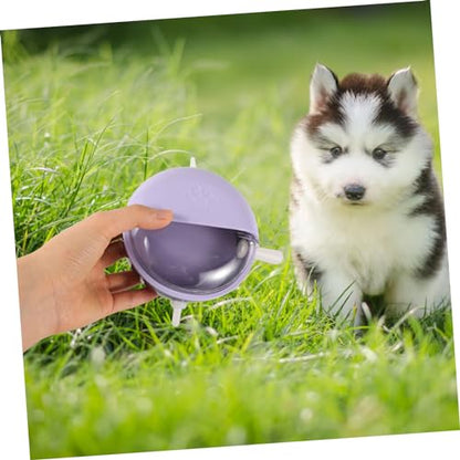 Abaodam Puppy and Kitten Feeder Bowl Innovative Pet Feeding for Newborn Animals Safe Material Stylish Design for Puppies Kittens and Pets
