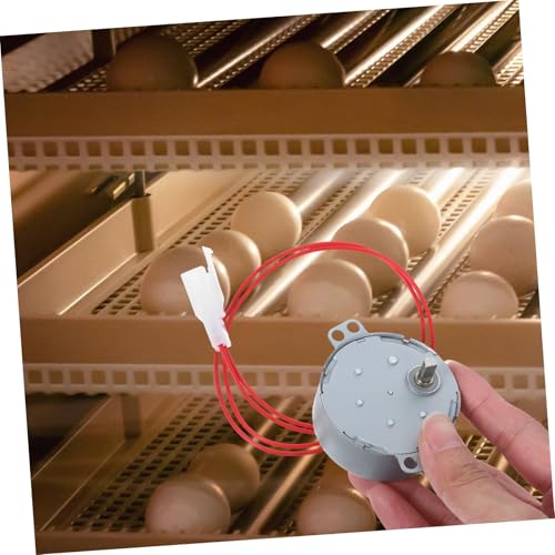 Yardwe Egg Turner Motor Replacement for Incubator Durable Motor Accessory for Chicken Egg Hatching Energy Efficient Design for Poultry Farming