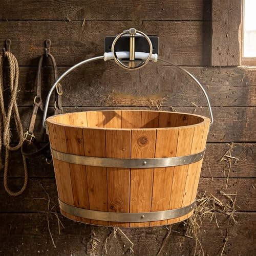 2Pack Heavy Type Steel Feed Bucket Holder for Stable Barn and Livestocks Feeding with Quickly Release Bolt - style: 4 piece set