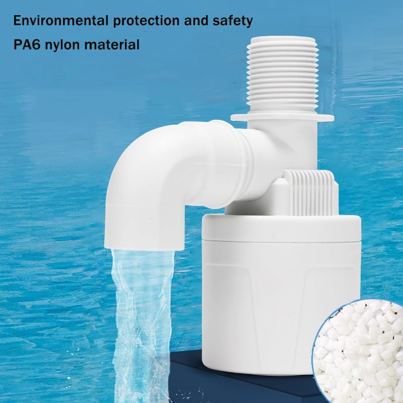 Float Valve,3/4 Inner Top Water Automatic Float Valve Water Level Control Valve, Uesd for Water Tank, Solar Energy, livestock pond,Auto Pot, Aquarium. - size: 3/4 Inner Top Float Valve