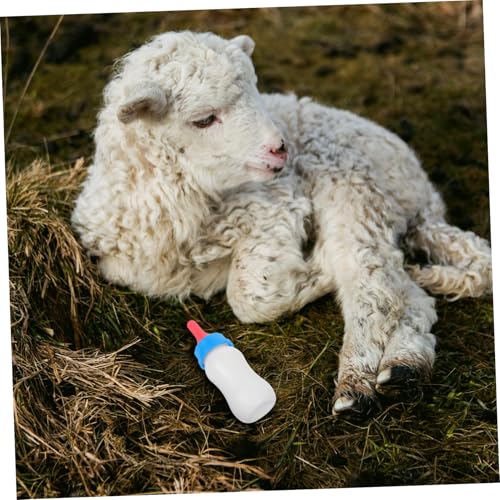 4pcs Robust Livestock Milk Feeders for Calf Lamb Piglet Easy to Clean Feeding Bottles