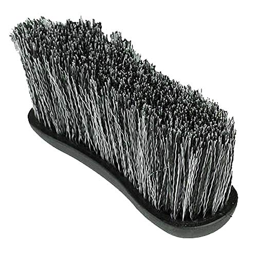 Horze Soft Grip Dandy Brush - Long Bristles - Black - One Size - color: Black