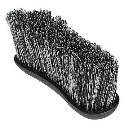 Horze Soft Grip Dandy Brush - Long Bristles - Black - One Size - color: Black