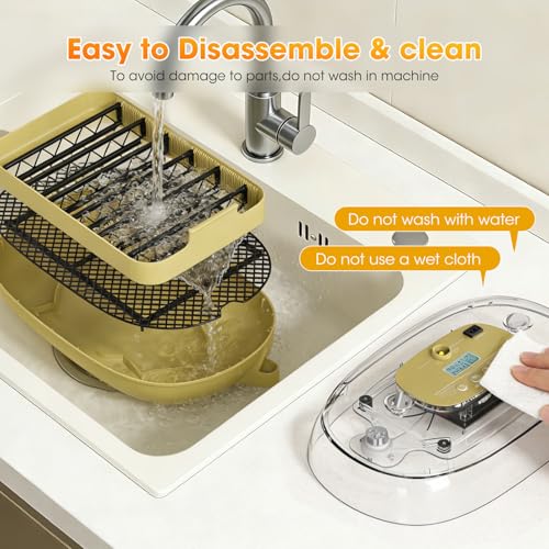 24 Egg Incubator for Hatching Eggs, Automatic Egg Turning, Temperature & Humidity Control, Egg Candler, for Hatching Chicken, Duck, Quail, Goose - Ideal for Farm, Classroom, Home Use