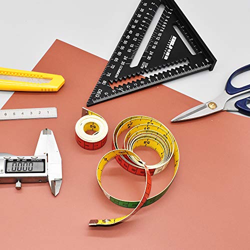 2 Pack Soft Tape Measure Double Scale 60-inch/150-cm for Tailor Sewing Body Measuring Tape Double Scale Colorful with Snap Button
