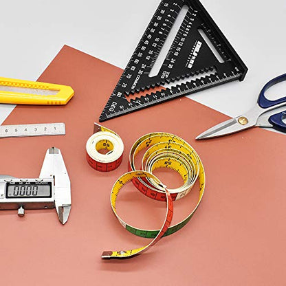 2 Pack Soft Tape Measure Double Scale 60-inch/150-cm for Tailor Sewing Body Measuring Tape Double Scale Colorful with Snap Button