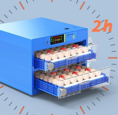 Egg Incubator with Humidity Display, 256 Egg Candler, Automatic Egg Turner, for Hatching Chickens Hatching, Duck Eggs, Goose Eggs, Turkey Eggs